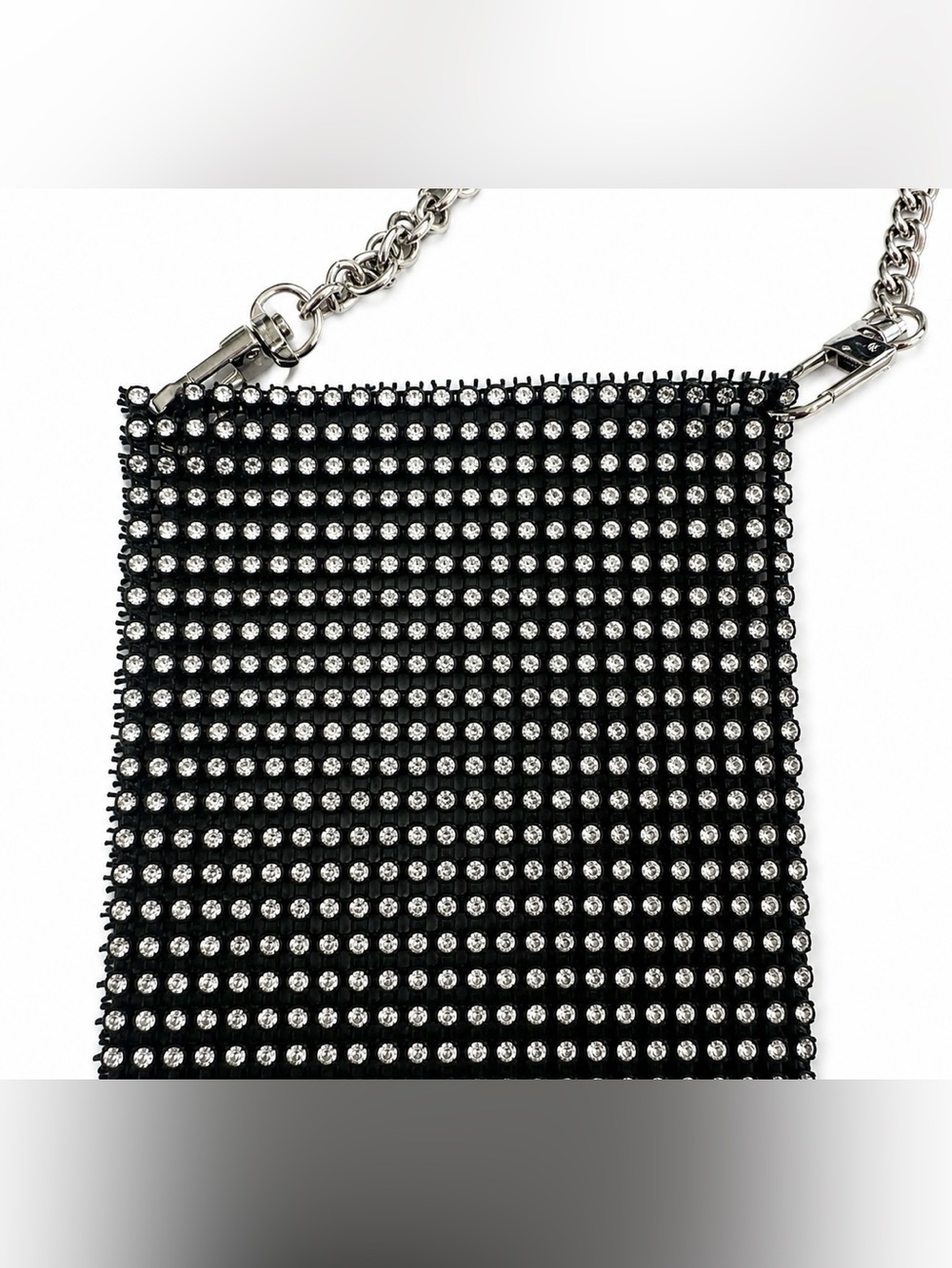 Mesh Rhinestone Mini Bag - Picture 3 of 4